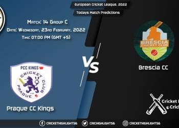 European Cricket League, 2022, Match 14 Group C PCK vs BRE, Playing 11 & Today's Match Predictions
