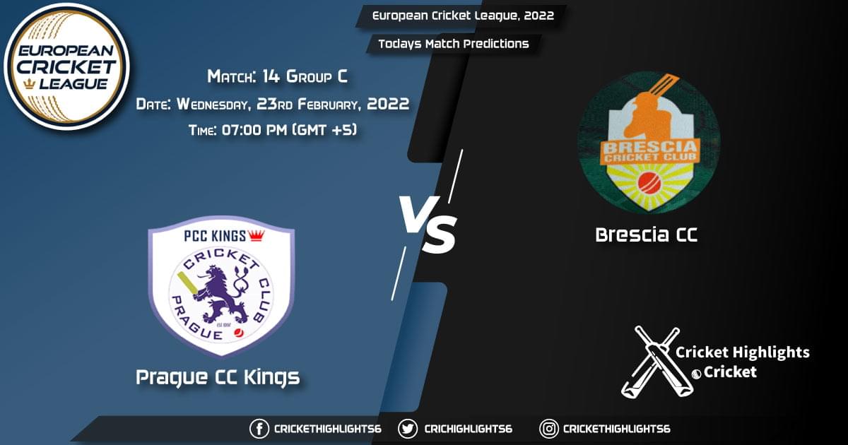 European Cricket League, 2022, Match 14 Group C PCK vs BRE, Playing 11 & Today's Match Predictions