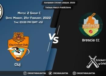 European Cricket League, 2022, Match 2 Group C CLJ vs BRE, Playing 11 & Today's Match Predictions