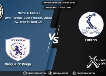 European Cricket League, 2022, Match 6 Group C PCK VS CAR, Playing 11 & Today's Match Predictions