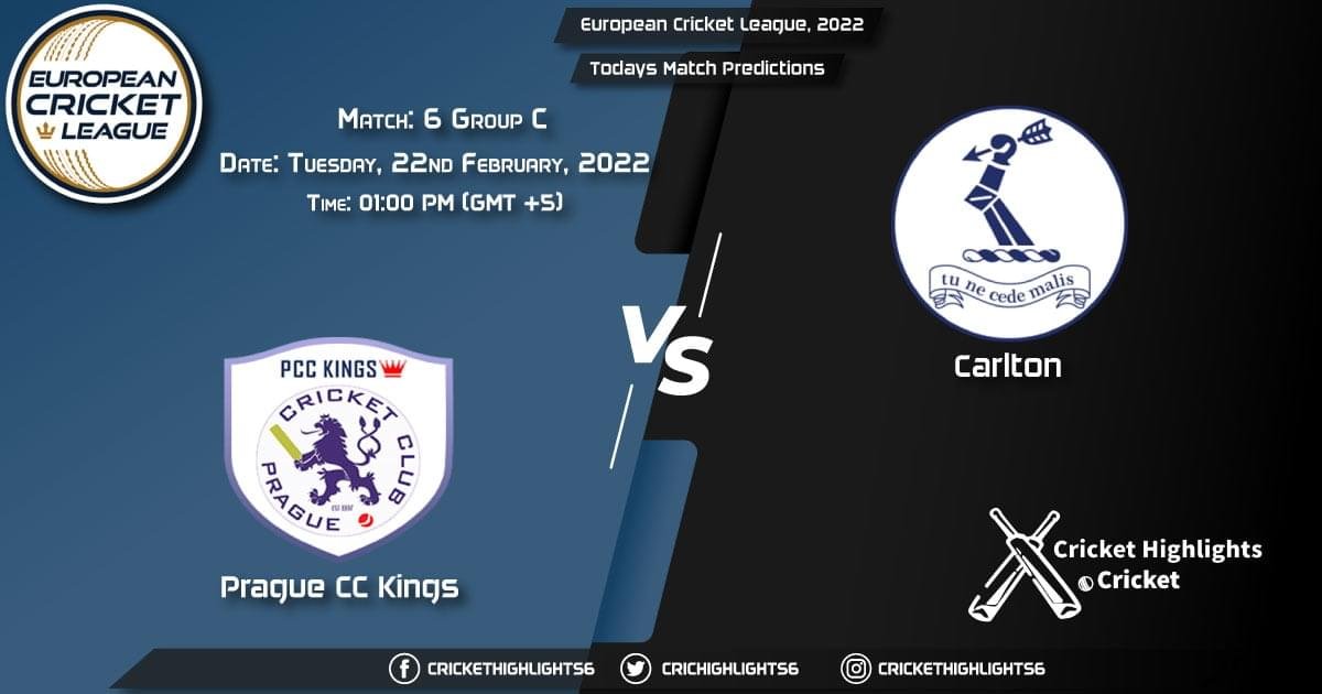 European Cricket League, 2022, Match 6 Group C PCK VS CAR, Playing 11 & Today's Match Predictions