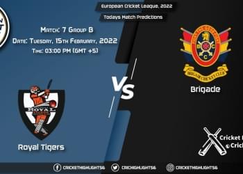 European Cricket League 2022, Match 7 Group B ROT vs BRI, Playing 11 & Today's Match Predictions