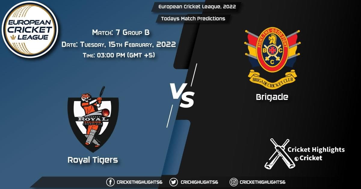 European Cricket League 2022, Match 7 Group B ROT vs BRI, Playing 11 & Today's Match Predictions