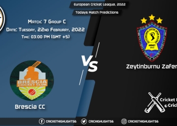 European Cricket League, 2022, Match 7 Group C BRE VS ZTB, Playing 11 & Today's Match Predictions
