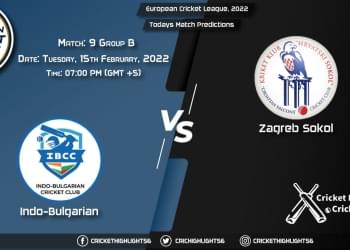 European Cricket League 2022, Match 9 Group B INB vs ZAS, Playing 11 & Today's Match Predictions