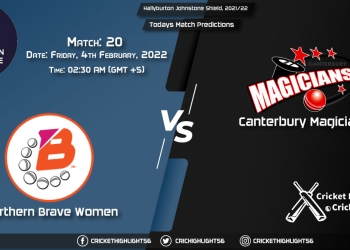 Hallyburton Johnstone Shield, 202122, Match 20 NB-W vs CM-W, Playing 11 & Today's Match Predictions