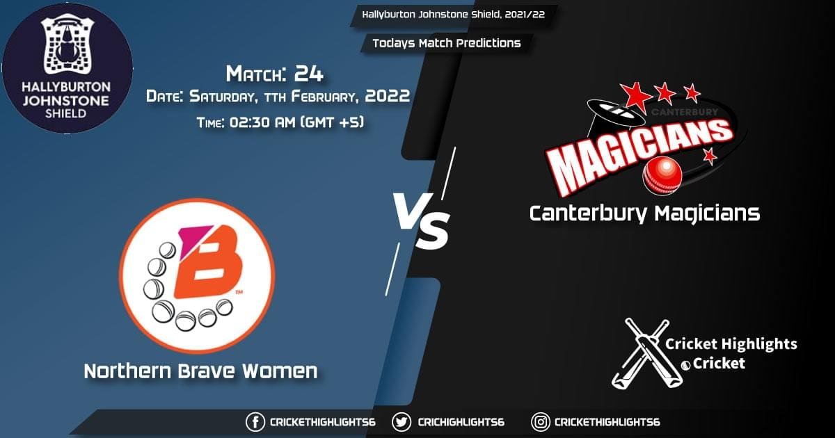 Hallyburton Johnstone Shield, 202122, Match 24 NB-W vs CM-W, Playing 11 & Today's Match Predictions