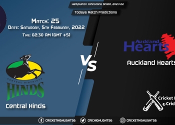 Hallyburton Johnstone Shield, 202122, Match 25 CH-W vs AH-W, Playing 11 & Today's Match Predictions