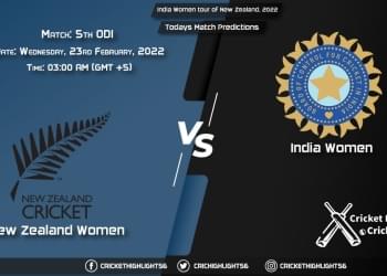 India Women tour of New Zealand, 2022, Match 5th ODI NZ-W vs IN-W, Playing 11 & Today's Match Predictions