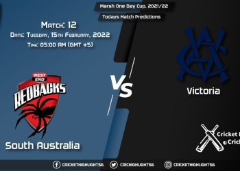 Marsh One Day Cup, 202122, Match 12 SAU vs VCT, Playing 11 & Today's Match Predictions