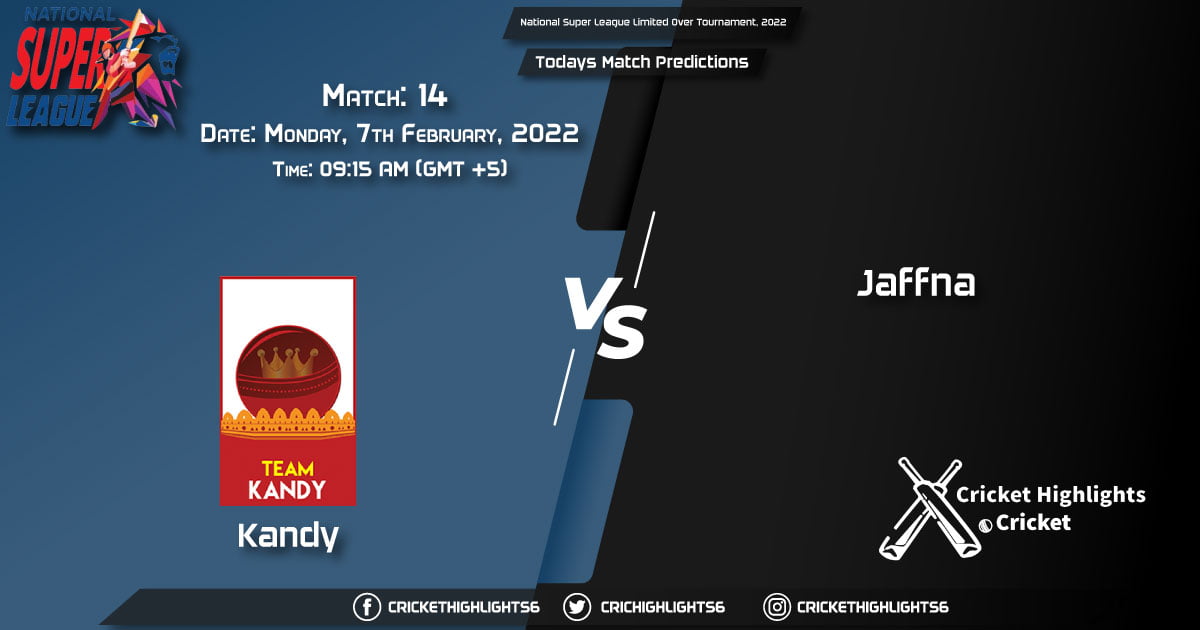 National Super League Limited Over Tournament, 2022, Match 14 KAN vs JAF, Playing 11 & Today's Match Predictions