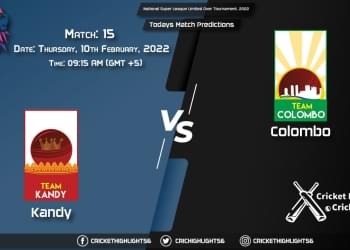 National Super League Limited Over Tournament, 2022, Match 15 KAN vs COL, Playing 11 & Today's Match Predictions