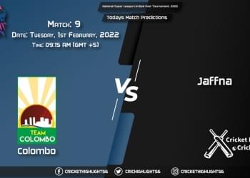 National Super League Limited Over Tournament, 2022, Match 9 COL vs JAF, Playing 11 & Today's Match Predictions