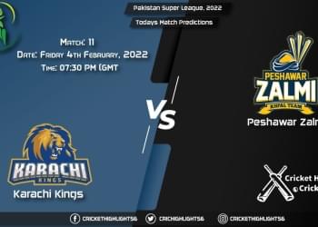 Pakistan Super League, 2022, Match 11 KAR vs PES, Playing 11 & Today's Match Predictions