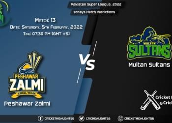 Pakistan Super League, 2022, Match 13 PES vs MUL, Playing 11 & Today's Match Predictions