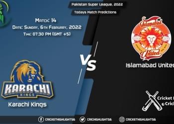 Pakistan Super League, 2022, Match 14 KAR vs ISL, Playing 11 & Today's Match Predictions