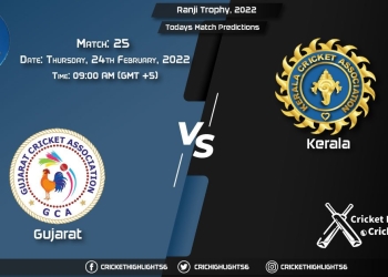 Ranji Trophy, 2022, Match 25 GUJ vs KER, Playing 11 & Today's Match Predictions