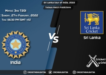 Sri Lanka tour of India, 2022, Match 3rd T20I IND vs SL, Playing 11 & Today's Match Predictions