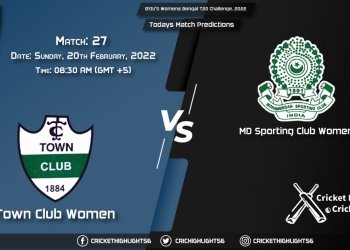 Womens Bengal T20 Challenge, 2022, Match 27 TOC-W vs MSC-W, Playing 11 & Today's Match Predictions