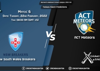 Women's National Cricket League, 202122, Match 6 NSW-W vs AM-W, Playing 11 & Today's Match Predictions