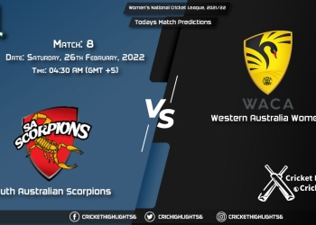 Women's National Cricket League, 202122, Match 8 SAU-W vs WAW, Playing 11 & Today's Match Predictions