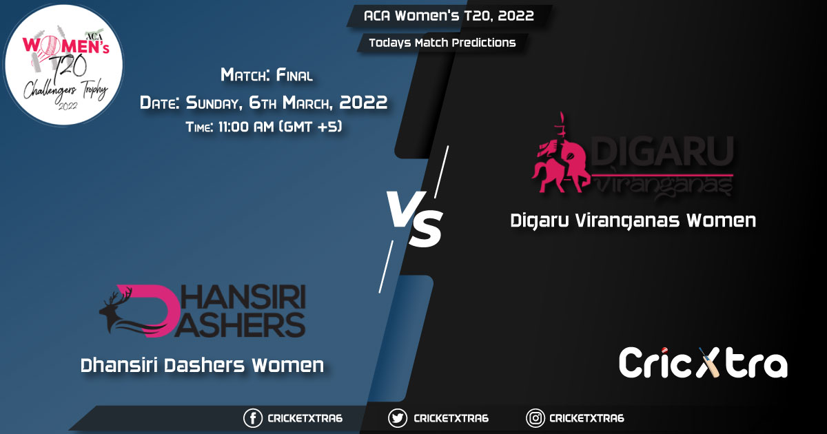 ACA Women's T20, 2022, Match Final DD-W vs DV-W, Playing 11 & Today's Match Predictions