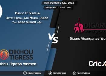 ACA Women's T20, 2022, Super 4 Match 17 DT-W vs DV-W, Playing 11 & Today's Match Predictions