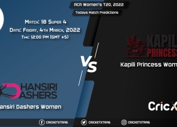 ACA Women's T20, 2022, Super 4 Match 18 DD-W vs KP-W, Playing 11 & Today's Match Predictions