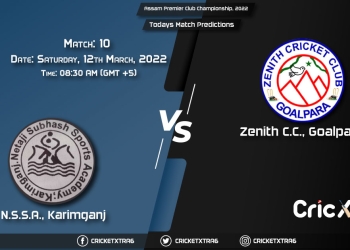Assam Premier Club Championship, 2022, Match 10 NSS vs ZCC, Playing 11 & Today's Match Predictions