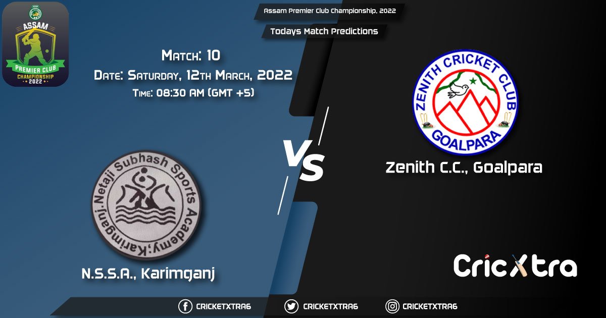Assam Premier Club Championship, 2022, Match 10 NSS vs ZCC, Playing 11 & Today's Match Predictions