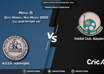 Assam Premier Club Championship, 2022, Match 15 NSS vs RCL, Playing 11 & Today's Match Predictions