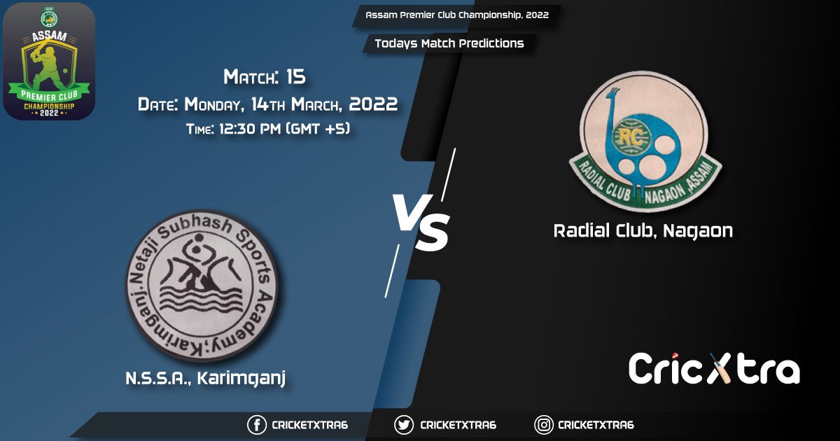 Assam Premier Club Championship, 2022, Match 15 NSS vs RCL, Playing 11 & Today's Match Predictions