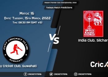 Assam Premier Club Championship, 2022, Match 16 CTC vs ICL, Playing 11 & Today's Match Predictions