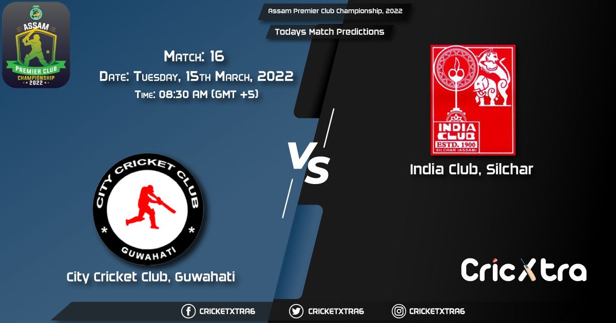Assam Premier Club Championship, 2022, Match 16 CTC vs ICL, Playing 11 & Today's Match Predictions
