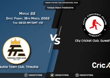 Assam Premier Club Championship, 2022, Match 22 TTC vs CTC, Playing 11 & Today's Match Predictions