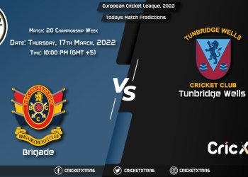 European Cricket League, 2022, Championship Week Match 20 BRI vs TW, Playing 11 & Today’s Match Predictions