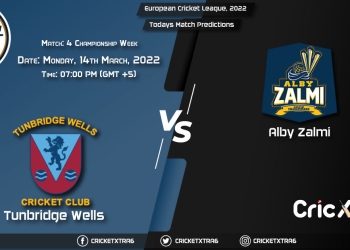 European Cricket League, 2022, Championship Week Match 4 TW vs ALZ, Playing 11 & Today’s Match Predictions