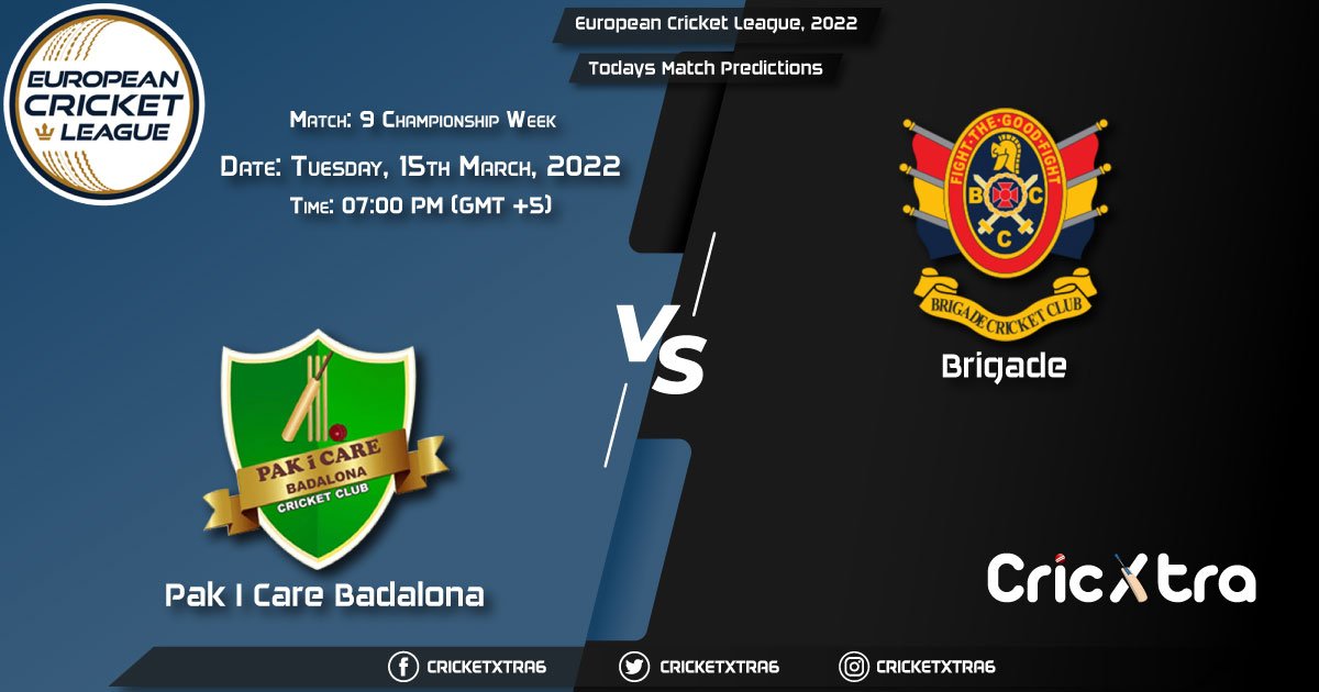 European Cricket League, 2022, Championship Week Match 9 PIC vs BRI, Playing 11 & Today’s Match Predictions