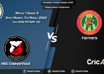 European Cricket League, 2022, Match 1 Group E HCR vs FAR, Playing 11 & Today's Match Predictions