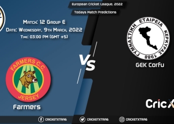 European Cricket League, 2022, Match 12 Group E FAR vs GEK, Playing 11 & Today's Match Predictions