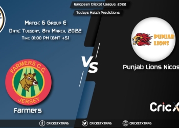European Cricket League, 2022, Match 6 Group E FAR vs PNL , Playing 11 & Today's Match Predictions