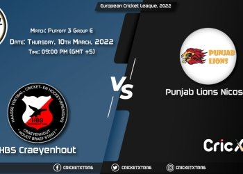 European Cricket League, 2022, Match Playoff 3 Group E HBSC vs PNL, Playing 11 & Today's Match Predictions