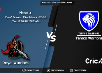 MCA T20 Clubs Invitation, 2022, Match 3 ROW vs TW, Playing 11 & Today's Match Predictions