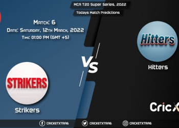 MCA T20 Super Series, 2022, Match 6 STK vs HIT, Playing 11 & Today's Match Predictions