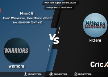MCA T20 Super Series, 2022, Match 8 WAS vs HIT, Playing 11 & Today's Match Predictions