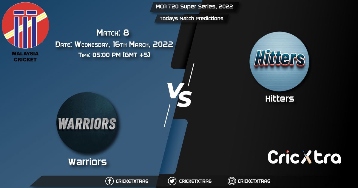 MCA T20 Super Series, 2022, Match 8 WAS vs HIT, Playing 11 & Today's Match Predictions