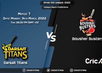 Oman D10 League, 2022, Match 7 DAT vs BOB, Playing 11 & Today's Match Predictions