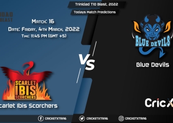 Trinidad T10 Blast, 2022, Match 16 SLS vs BLD, Playing 11 & Today's Match Predictions