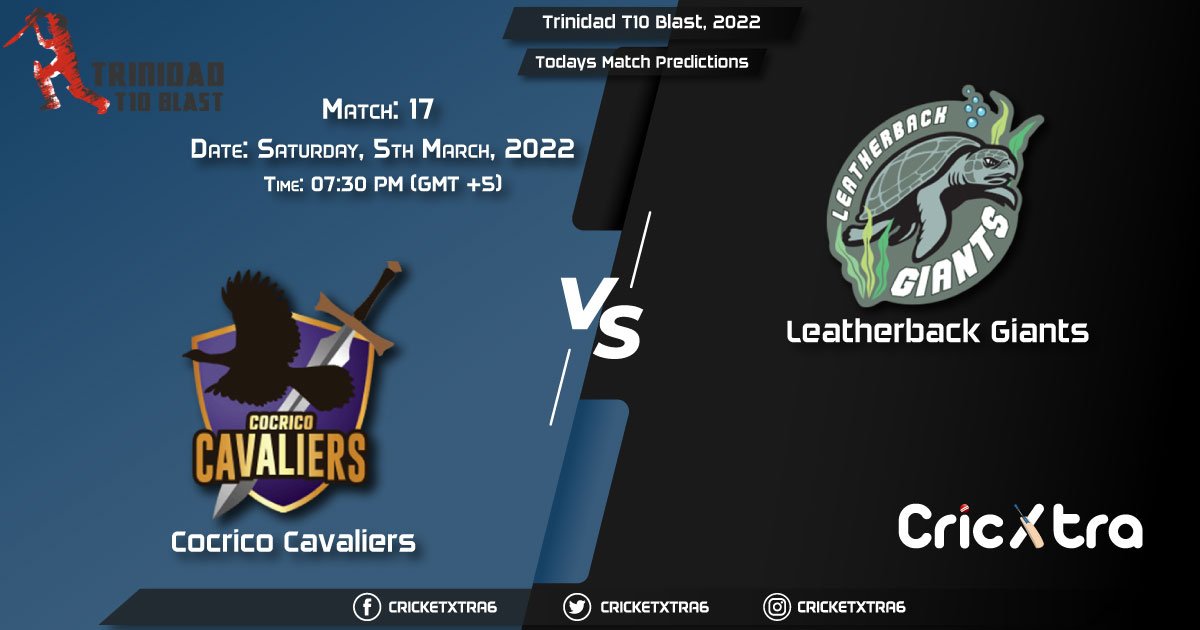 Trinidad T10 Blast, 2022, Match 17 CCL vs LBG, Playing 11 & Today's Match Predictions