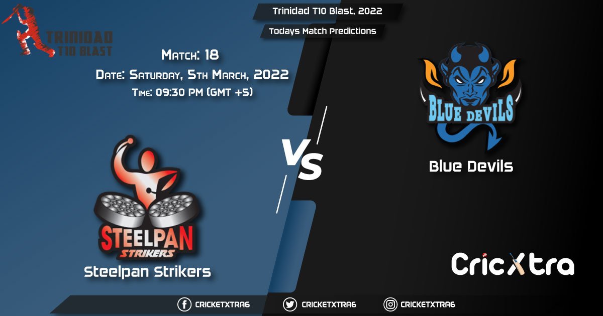 Trinidad T10 Blast, 2022, Match 18 SPK vs BLD, Playing 11 & Today's Match Predictions